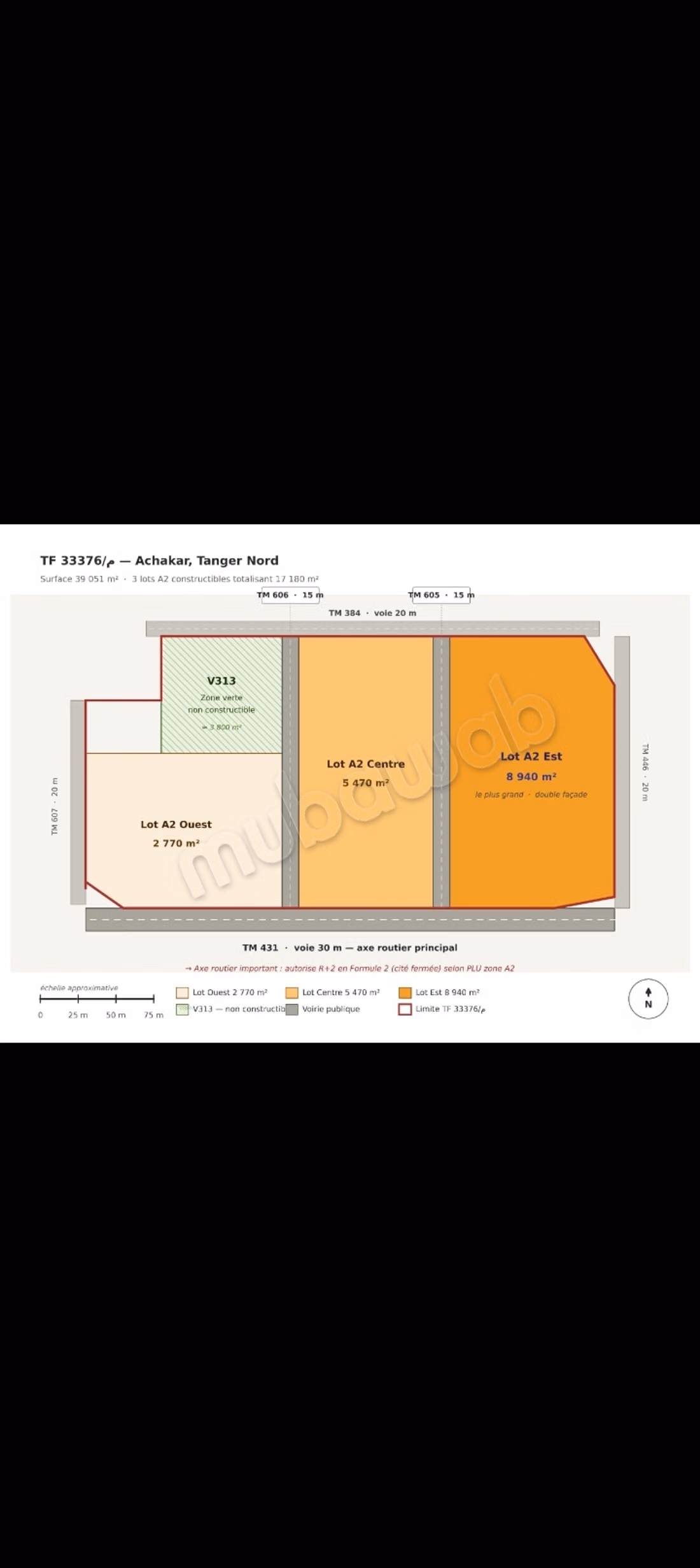Prachtig terrein te koop in Ashqar. De totale oppervlakte is 40.000 m²
