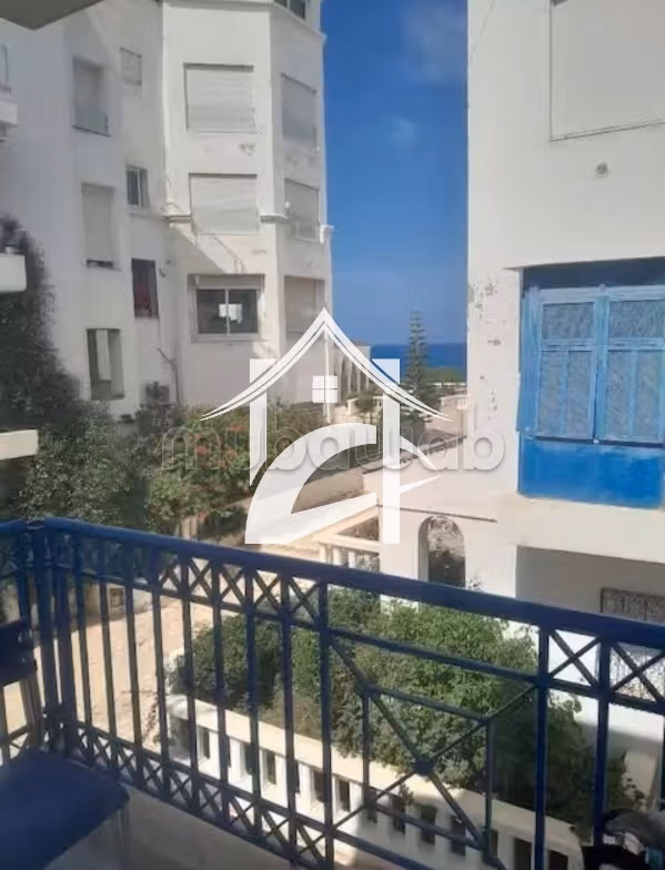 Duplex s3 semi meublé à gammarth