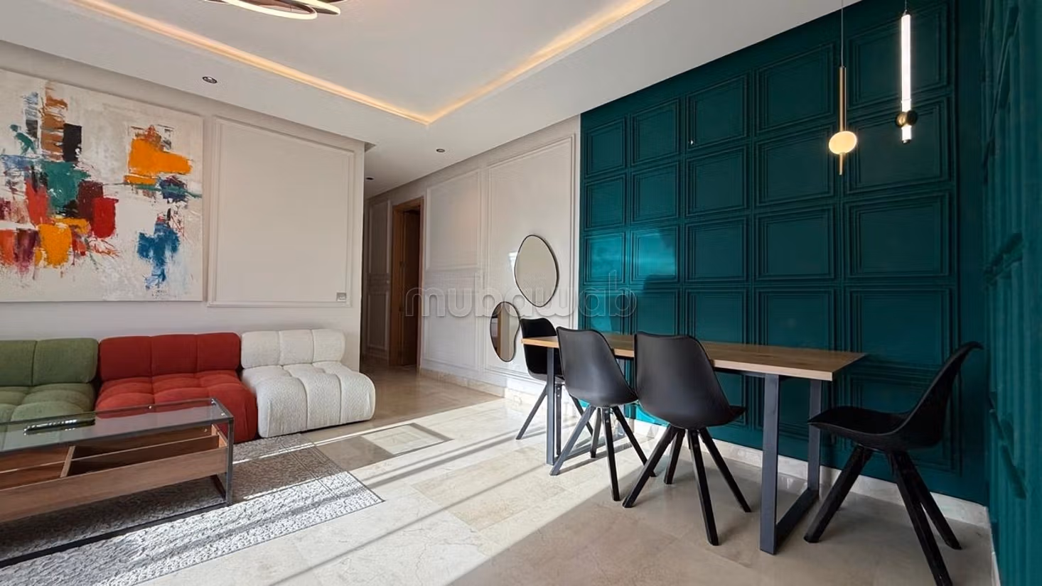 Location d'un appartement à Riyad. 3 pièces. Bien meublé — 3