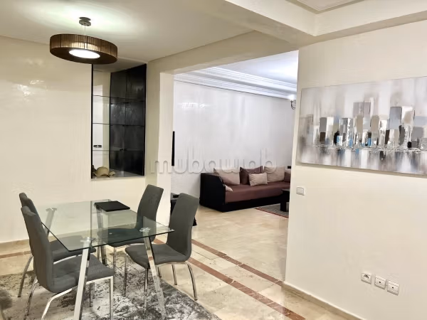 Very nice apartment for rent in Riyadh. Area 105 m². Well furnished