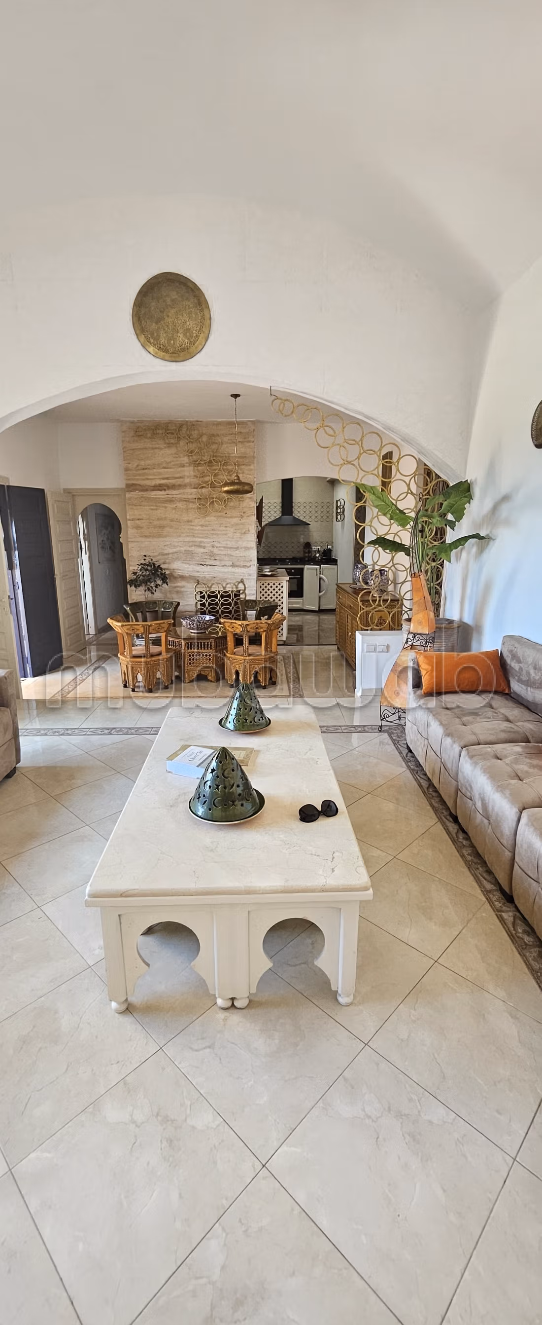 Vente d'une villa de luxe à Oualidia. 2 chambres merveilleuses. Meublée
