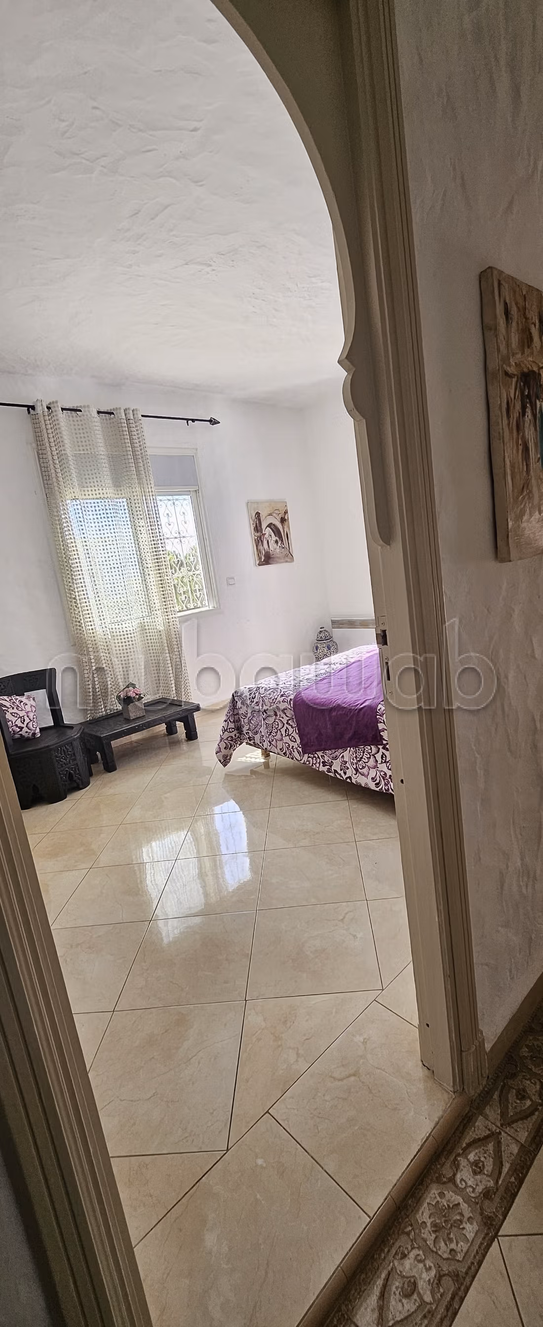Vente d'une villa de luxe à Oualidia. 2 chambres merveilleuses. Meublée