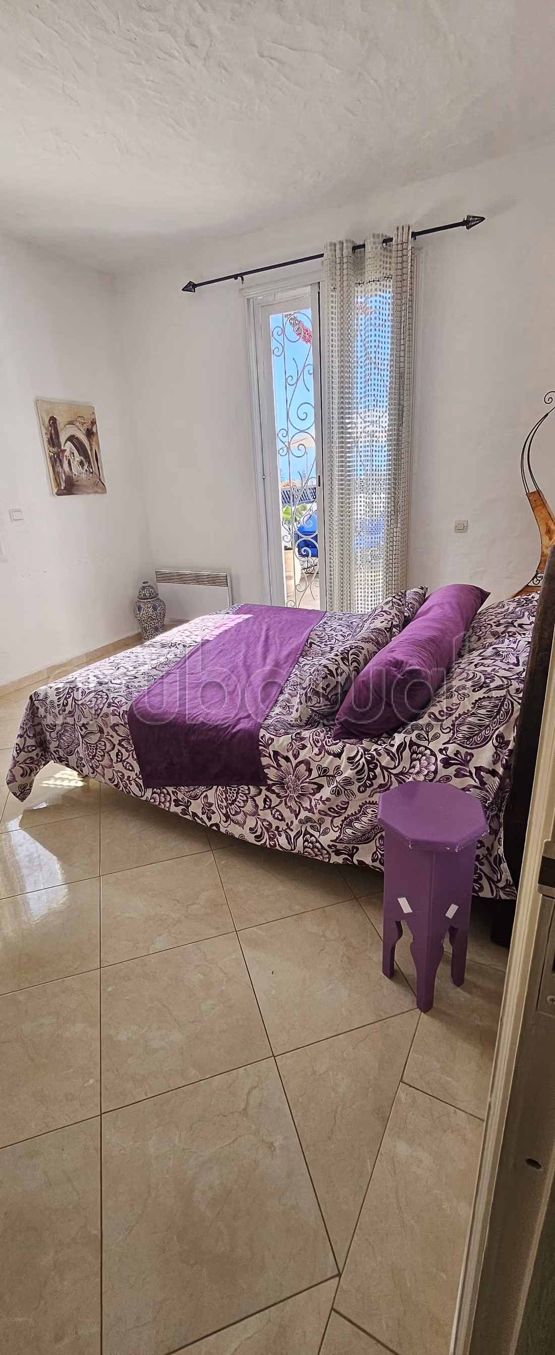 Vente d'une villa de luxe à Oualidia. 2 chambres merveilleuses. Meublée