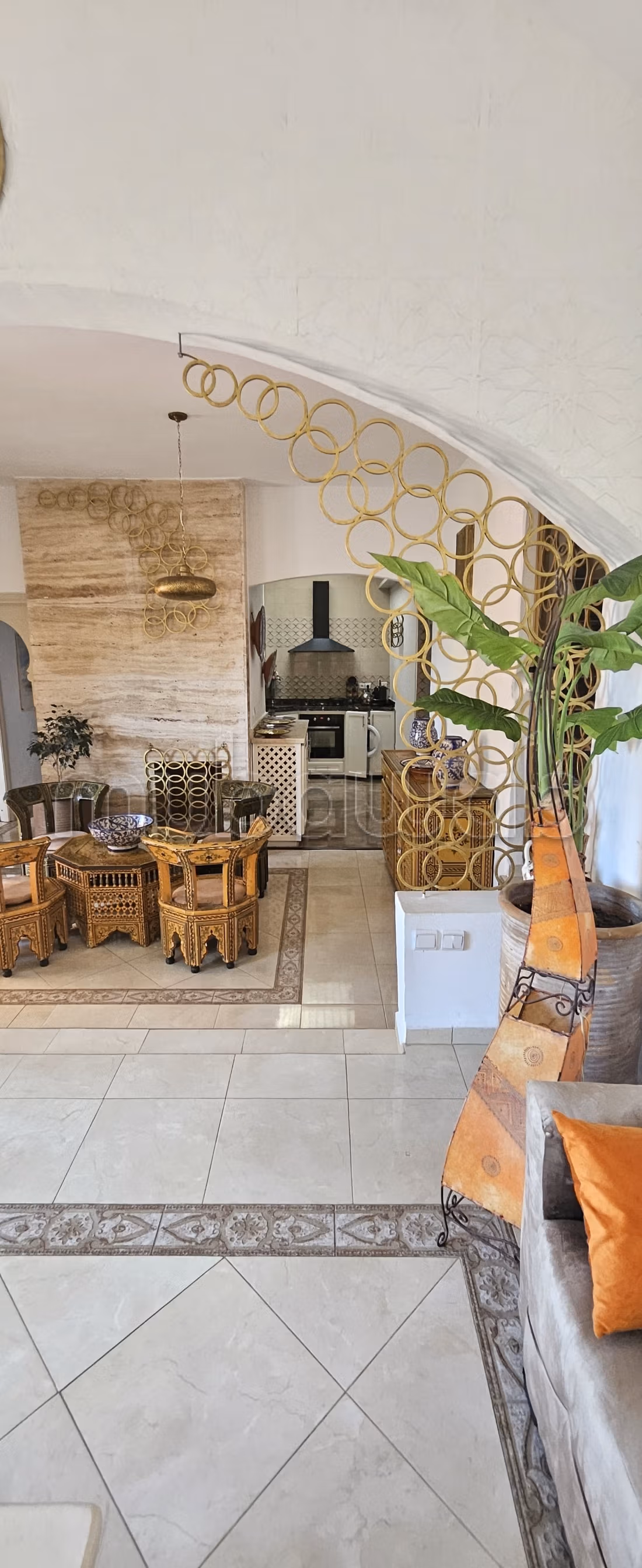 Vente d'une villa de luxe à Oualidia. 2 chambres merveilleuses. Meublée