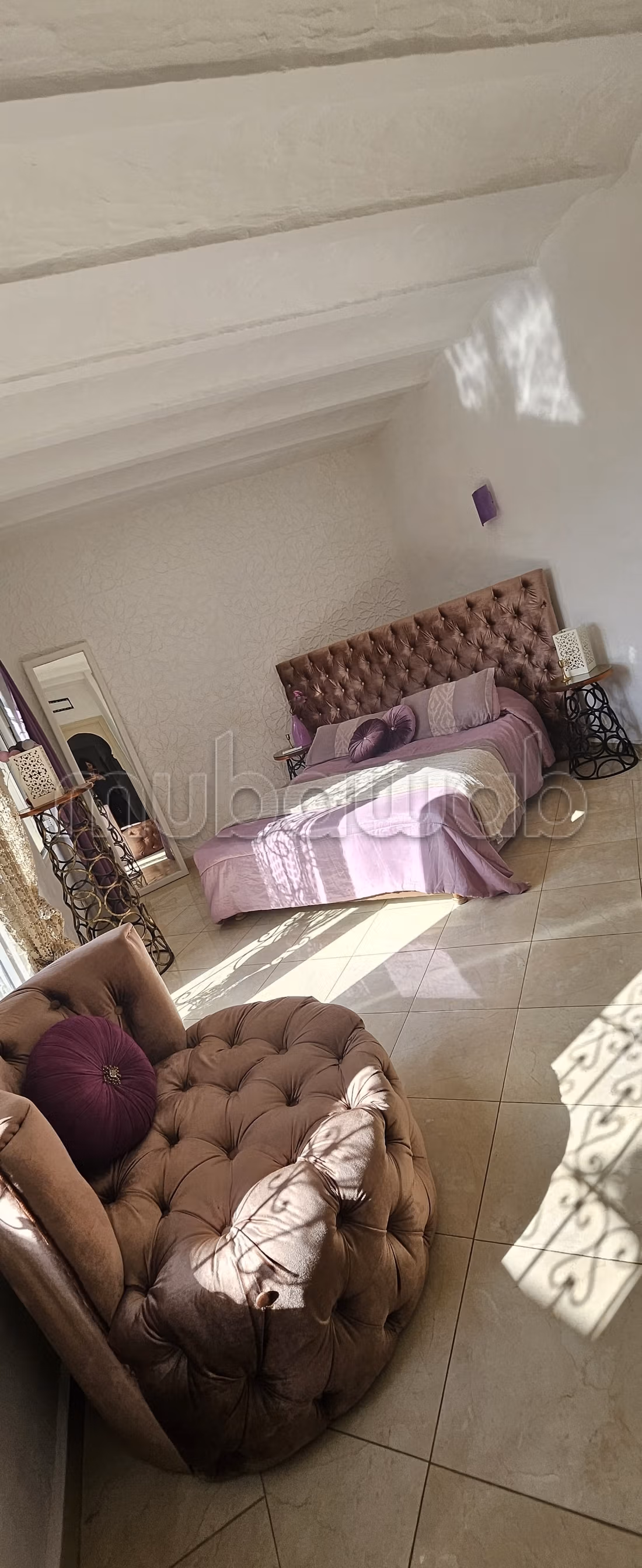 Vente d'une villa de luxe à Oualidia. 2 chambres merveilleuses. Meublée