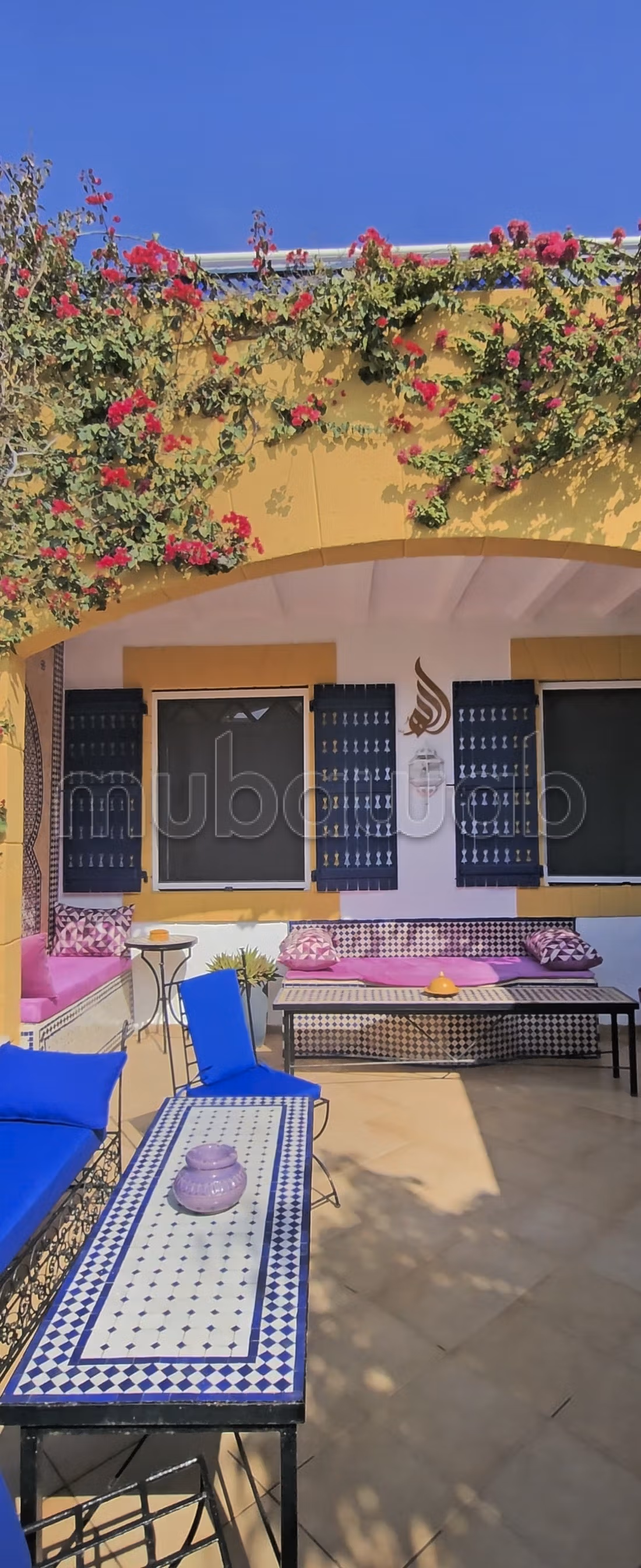 Vente d'une villa de luxe à Oualidia. 2 chambres merveilleuses. Meublée