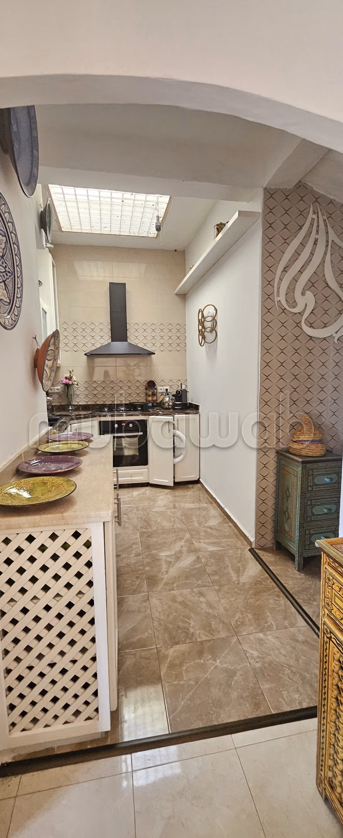 Vente d'une villa de luxe à Oualidia. 2 chambres merveilleuses. Meublée