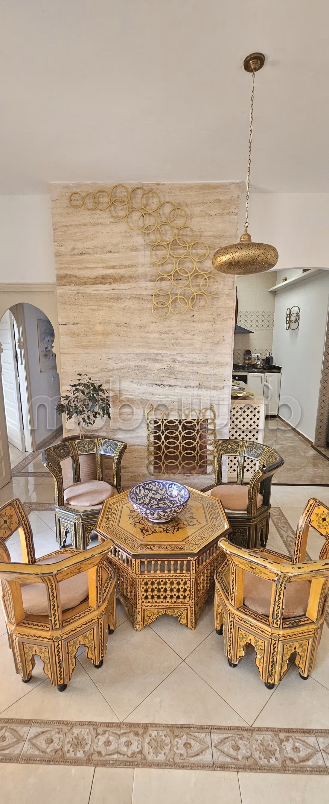 Vente d'une villa de luxe à Oualidia. 2 chambres merveilleuses. Meublée