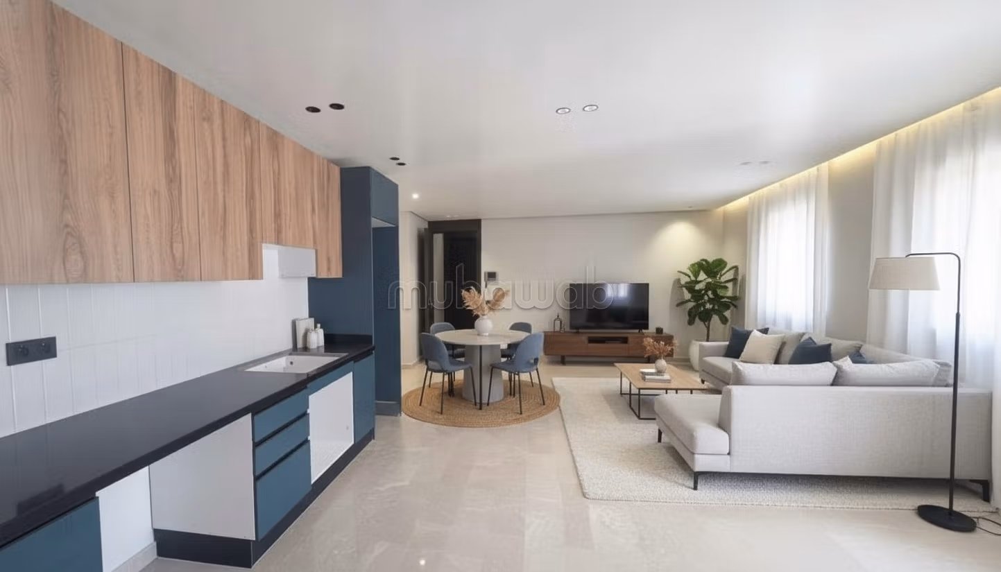 Studio neuf haut standing de 41 m² à louer – Hermitage, Casablanca