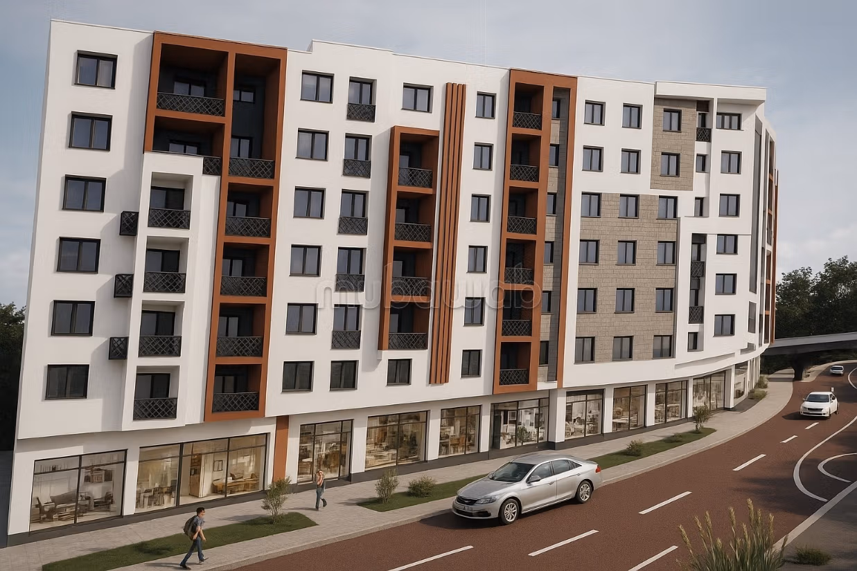 Appartement à vendre à Boukhalkh. Surface 46 m². Jardin et balcon — 2