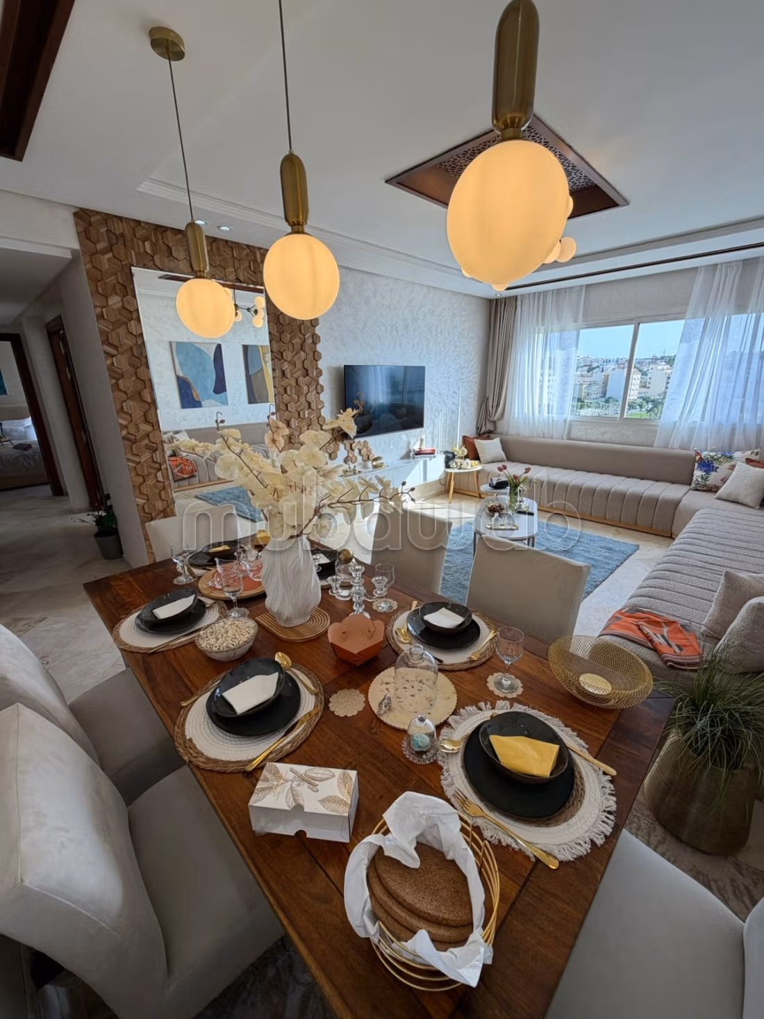Prestige stay in Tangier, panoramic view, 3 bedrooms