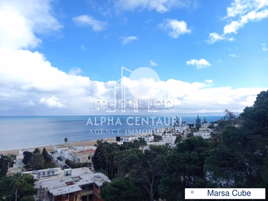 In affitto - Appartamento S3 di 220 m² con vista mare a La Marsa