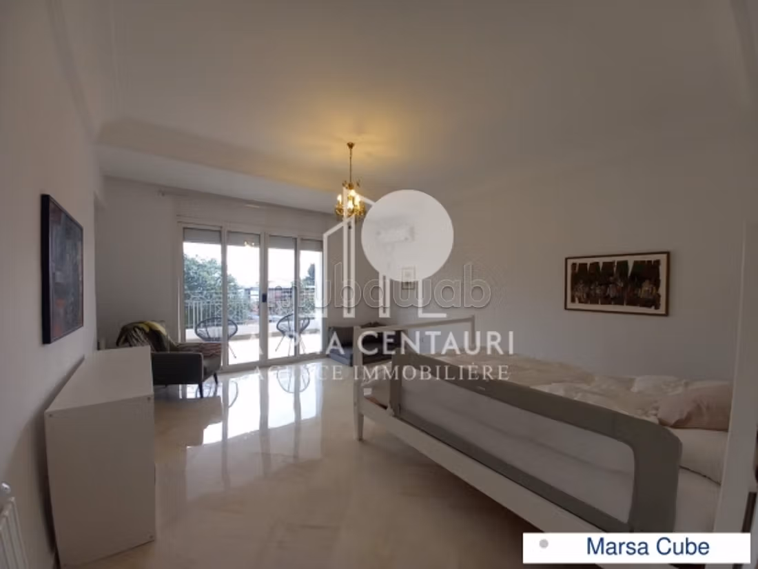 In affitto - Appartamento S3 di 220 m² con vista mare a La Marsa