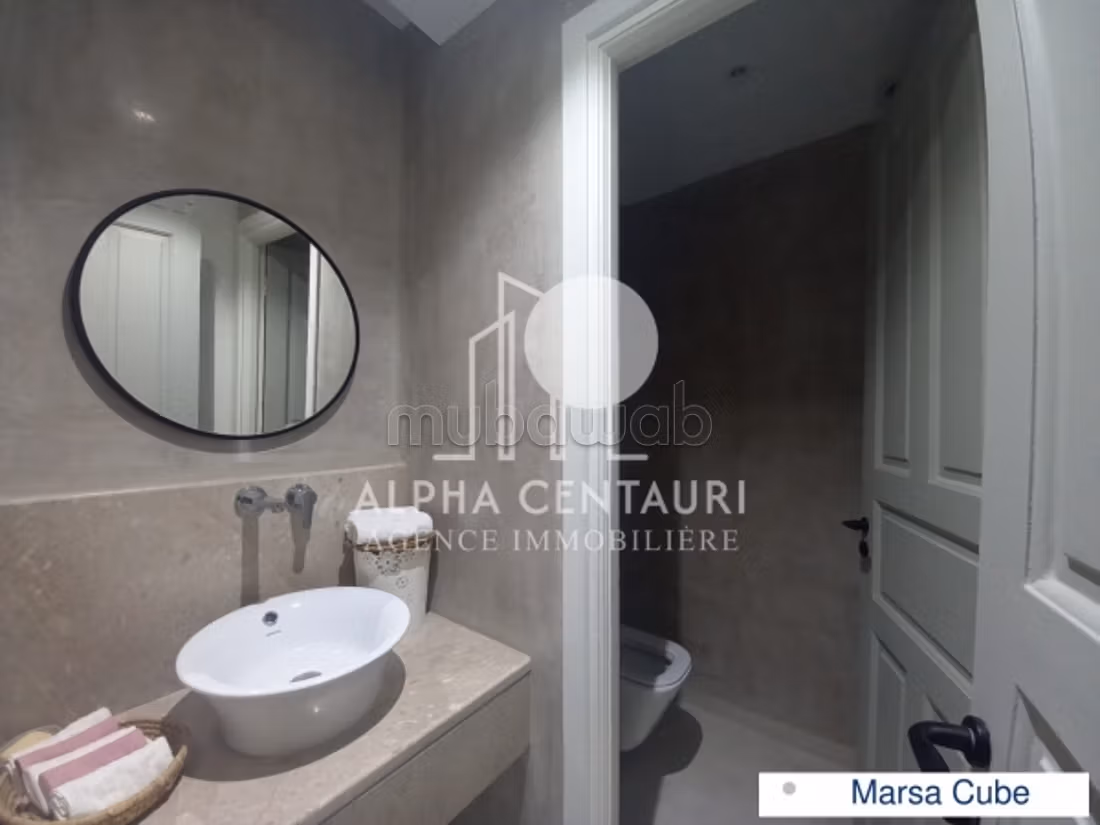 In affitto - Appartamento S3 di 220 m² con vista mare a La Marsa