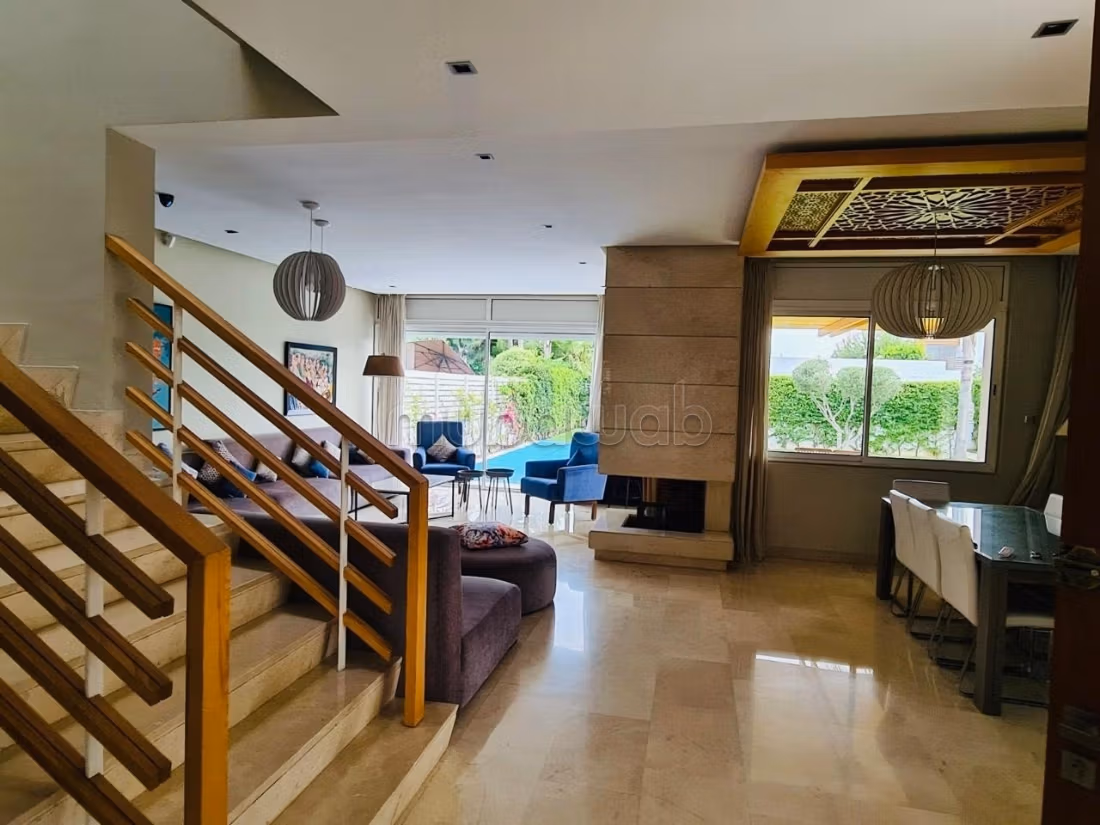 Superba villa arredata nel cuore di Casa Green Town - Bouskoura