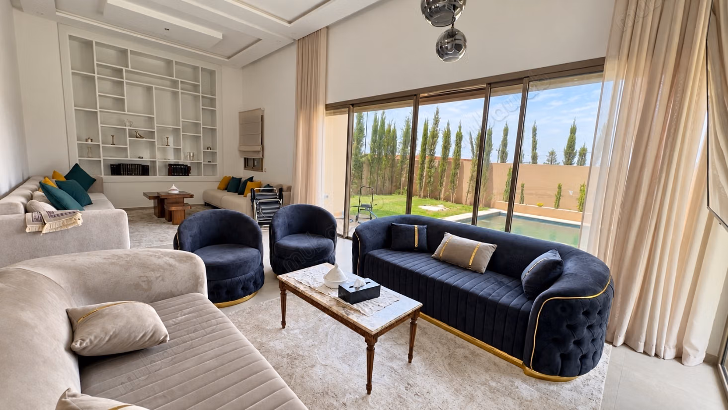 En Venta: Villa Excepcional Sin Visibilidad Piscina Privada – Ruta de Tahanaout, Marrakech