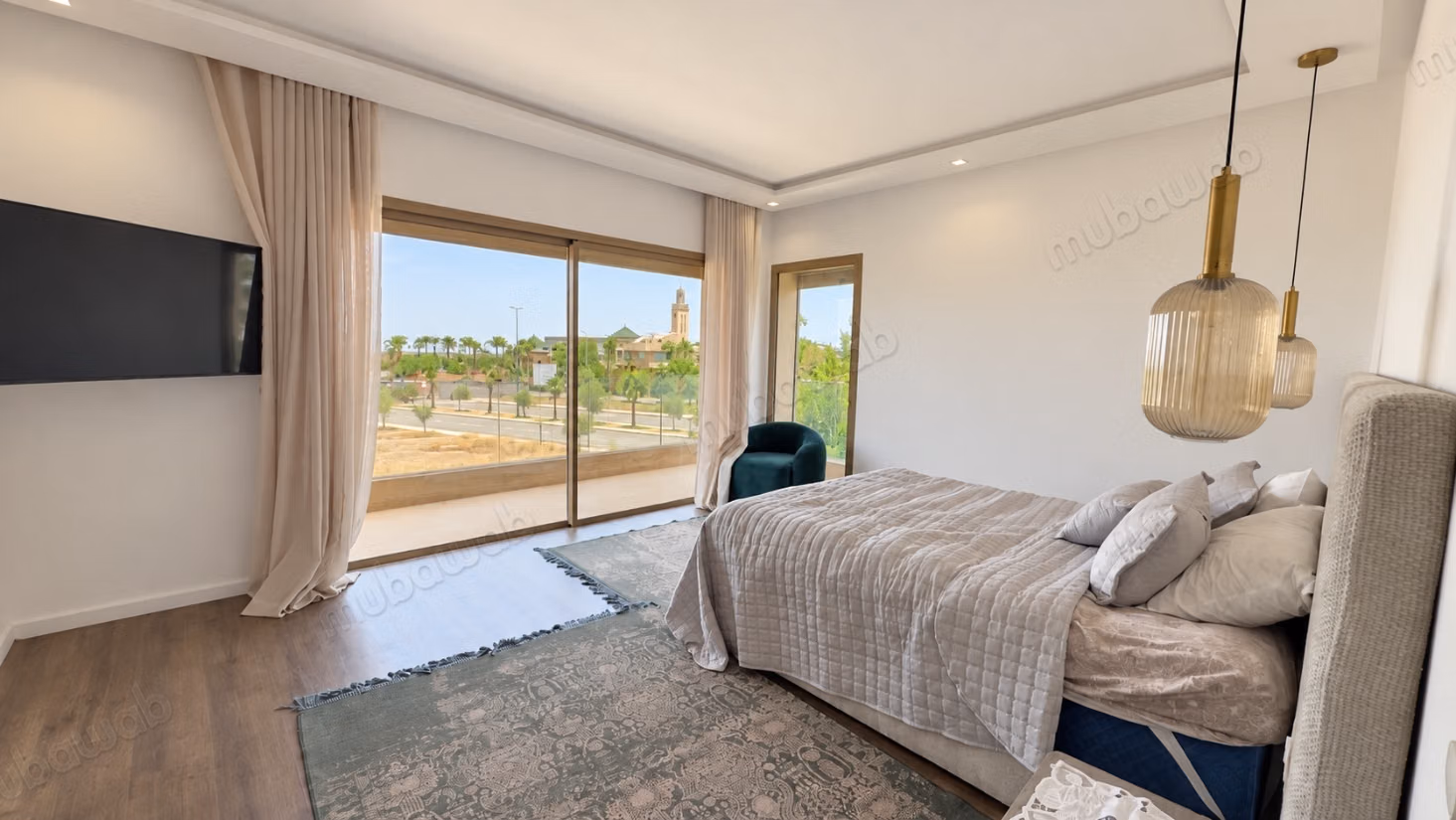 En Venta: Villa Excepcional Sin Visibilidad Piscina Privada – Ruta de Tahanaout, Marrakech
