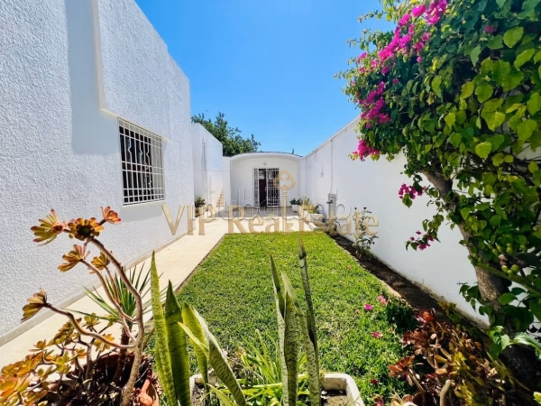 A Louer villa plain pied S3 à La Marsa