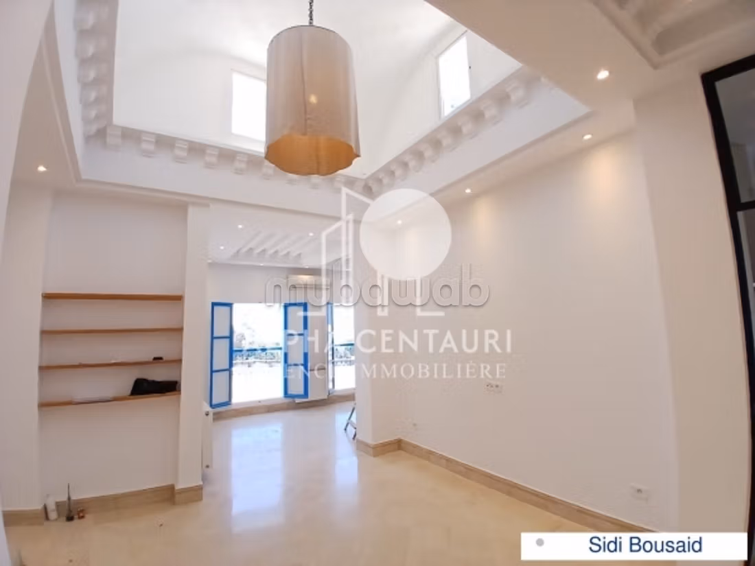 In affitto un duplex in S3 con vista mare a Sidi Bou Said