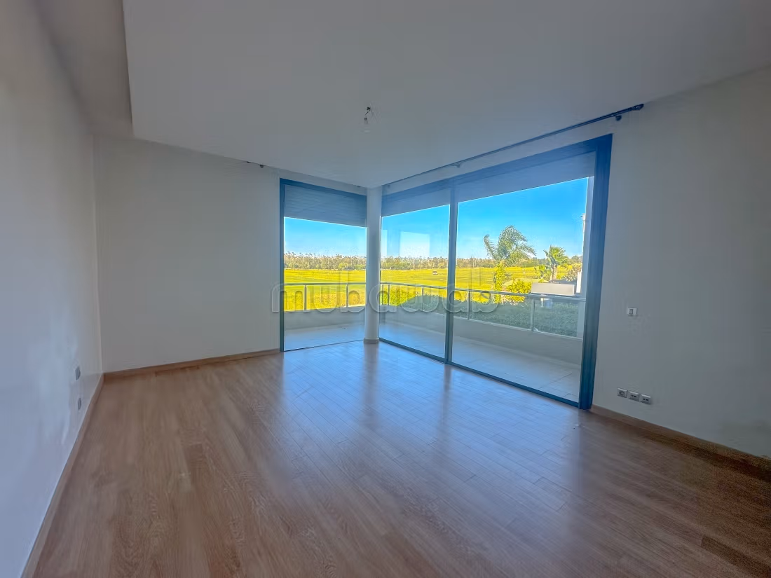 À louer – Magnifique villa de prestige à Prestigia Bouskoura Ville Verte avec vue imprenable sur le golf