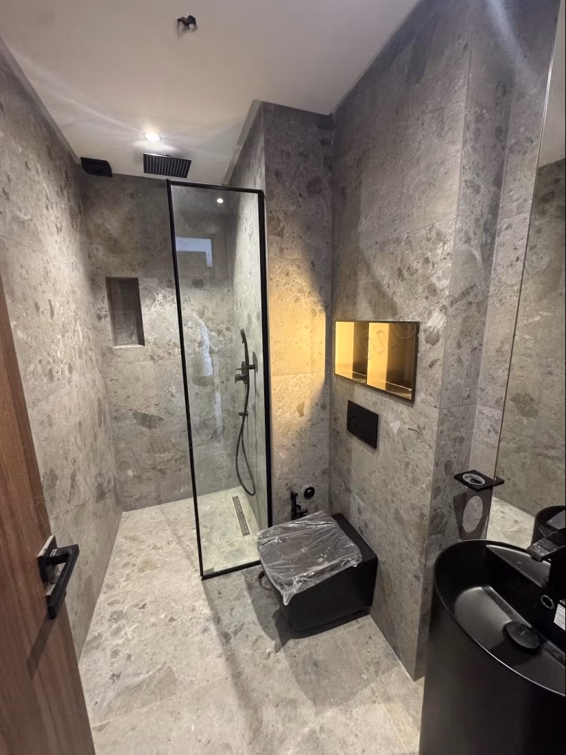 Vente d'un bel appartement à Palmier. Surface totale 49 m². Salon typique marocain, résidence sécurisée