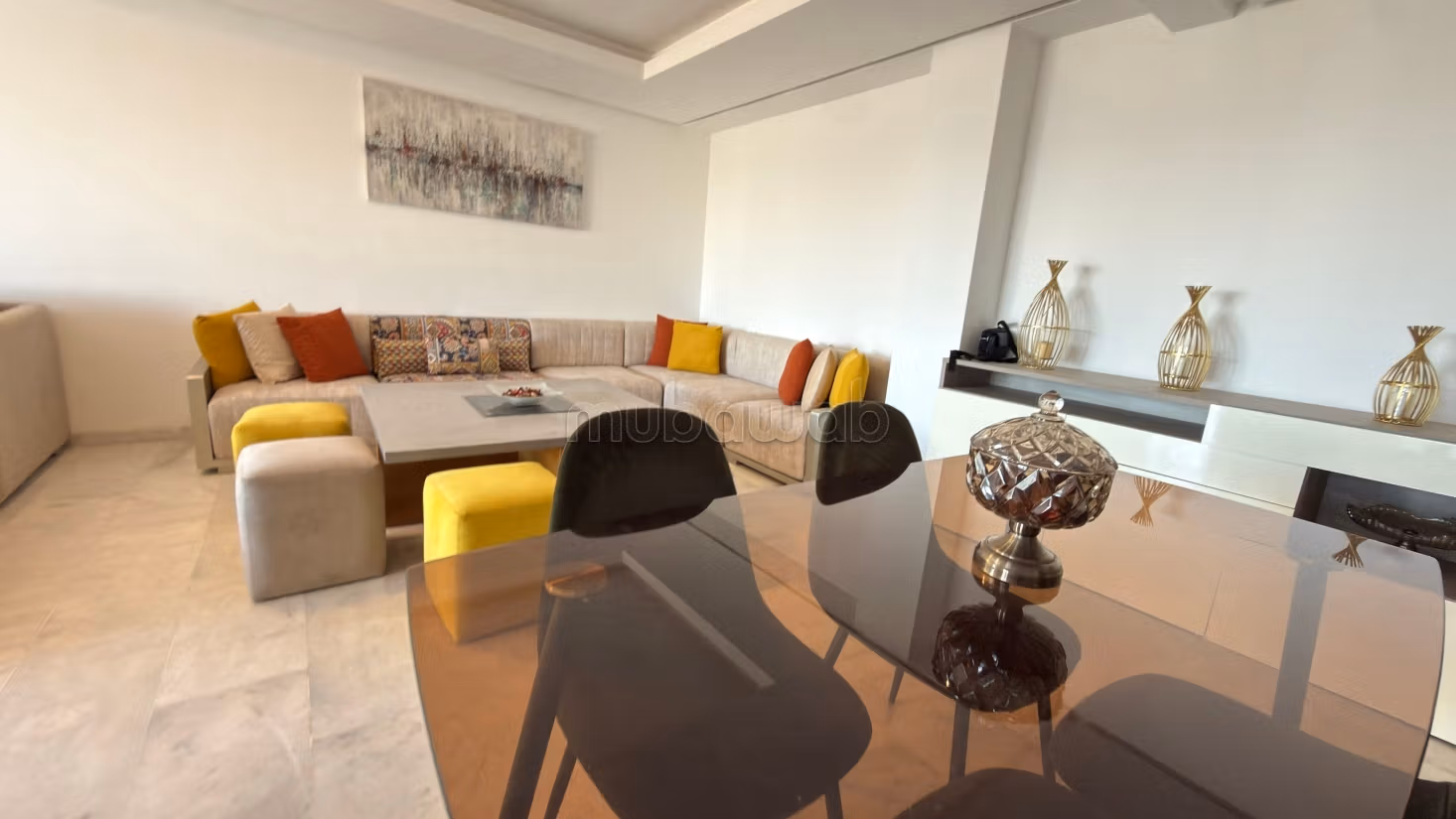 Accogliente studio arredato senza affaccio in affitto – Dar Bouazza vicino alla scuola Al Jaber e alla spiaggia