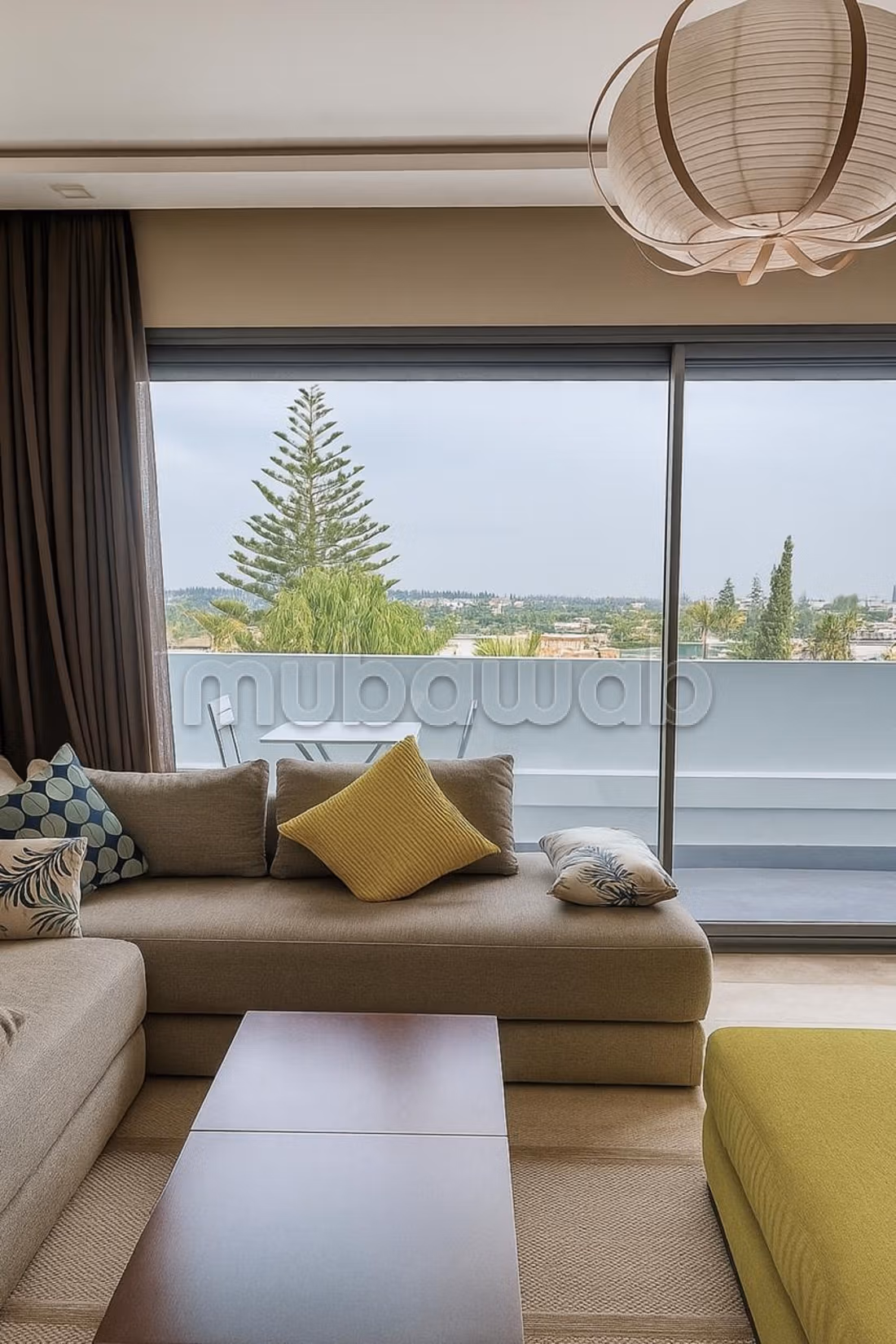 Studio meublé haut de gamme · vue villas · terrasse — 2