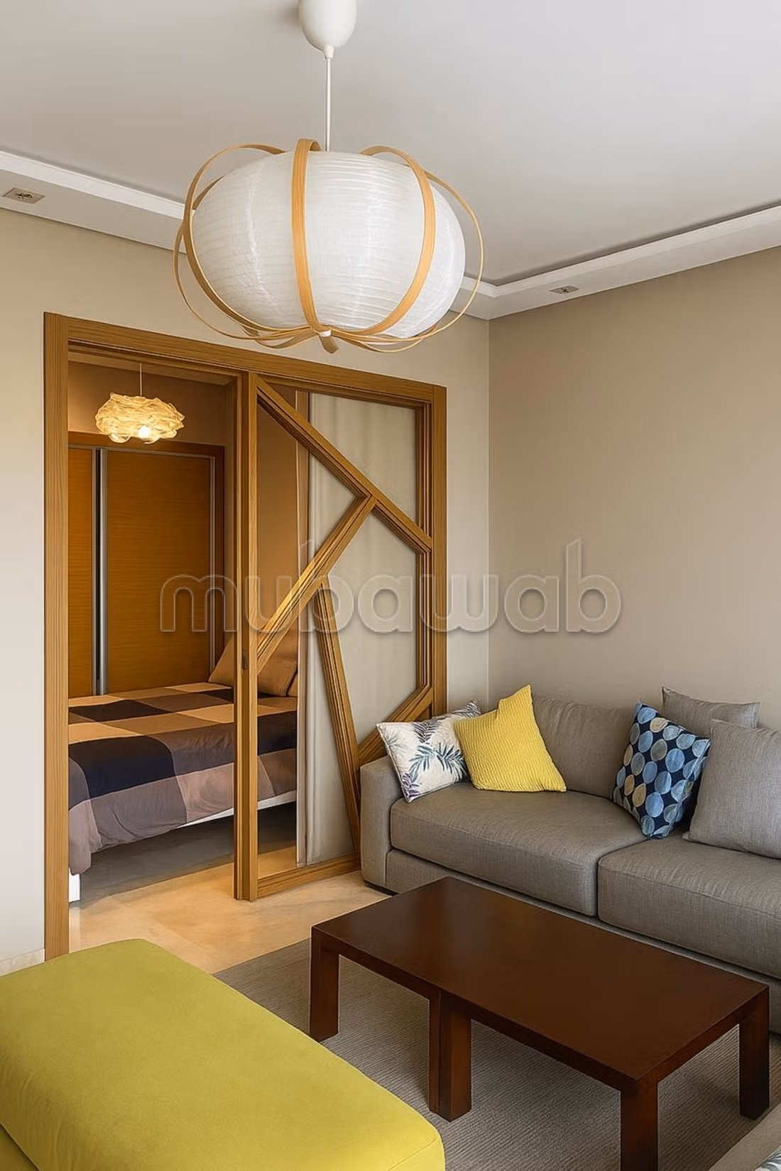Studio meublé haut de gamme · vue villas · terrasse — 6