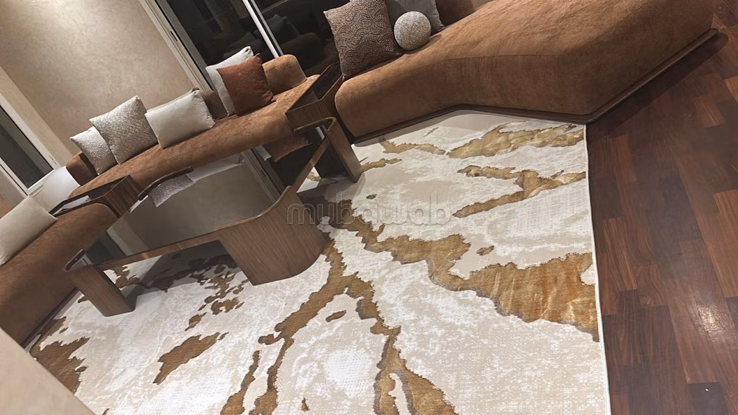 Luxe villa te huur aan de Zaire el Manzah straat dichtbij de SNRT. 4 mooie slaapkamers. Goed ingericht