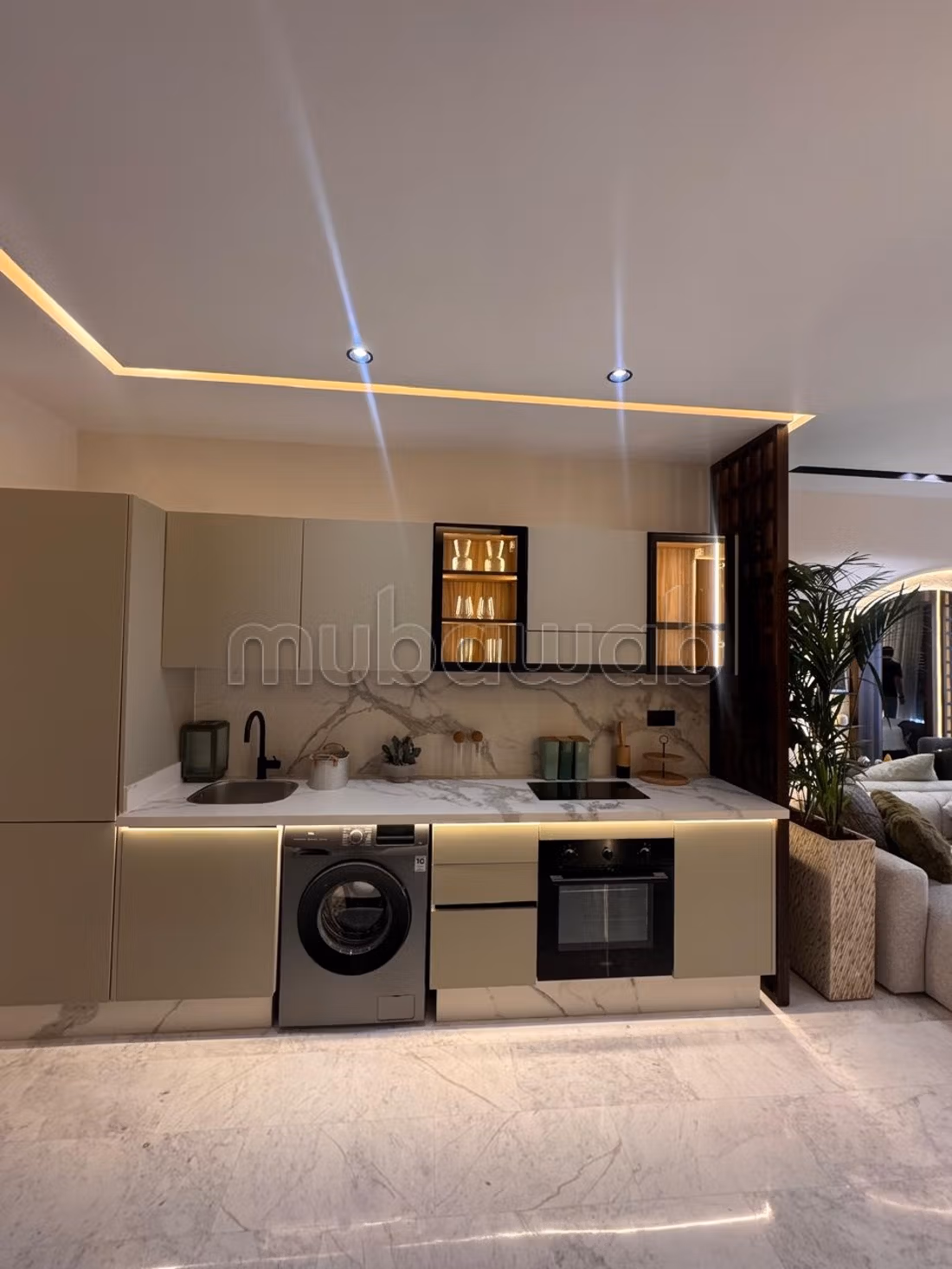 Appartement te koop in Anfa. 1 Kamer. Gemeubileerd