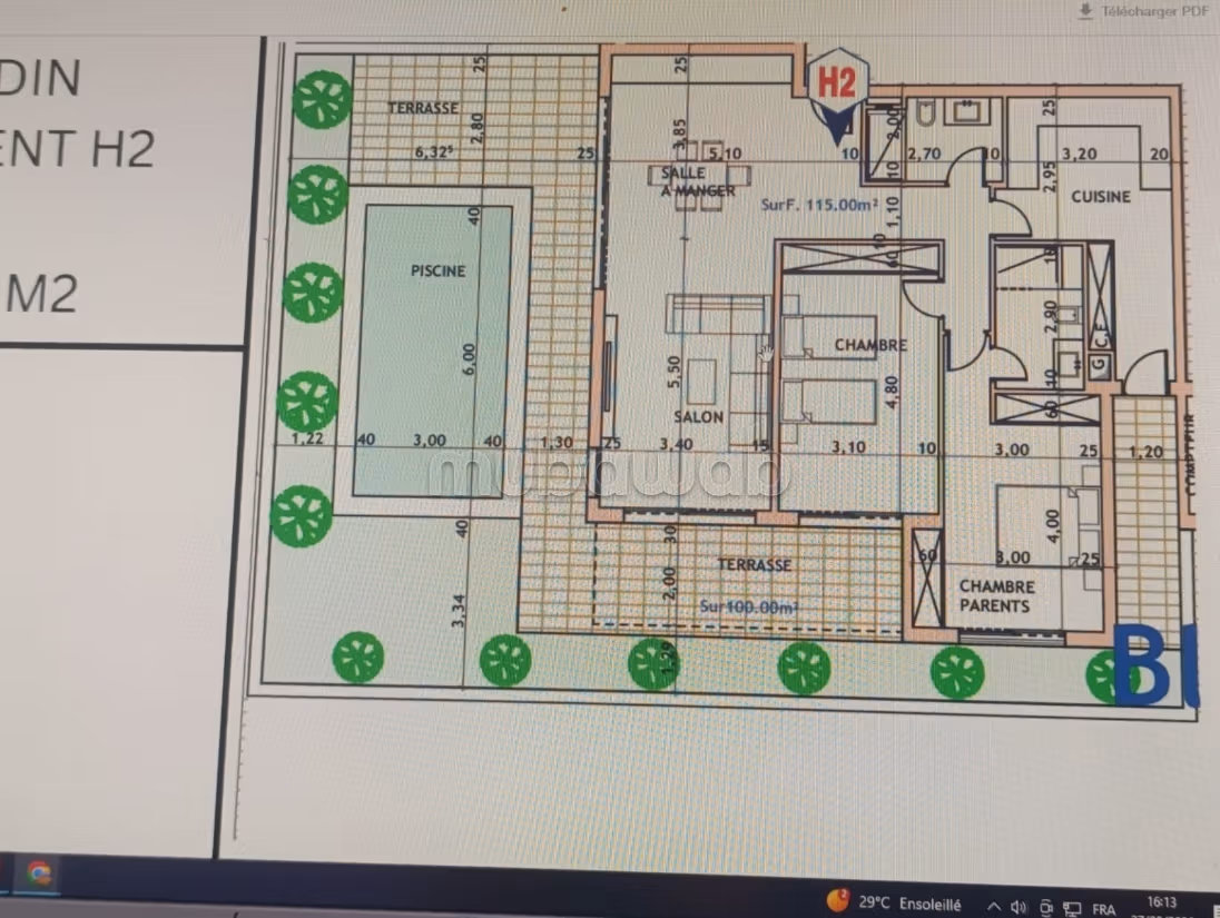 Dernier Rez de Jardin à Vendre avec Piscine Privée — 5