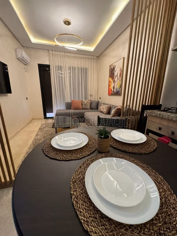 Apartment for rent in Guéliz. 2 beautiful bedrooms. Well furnished