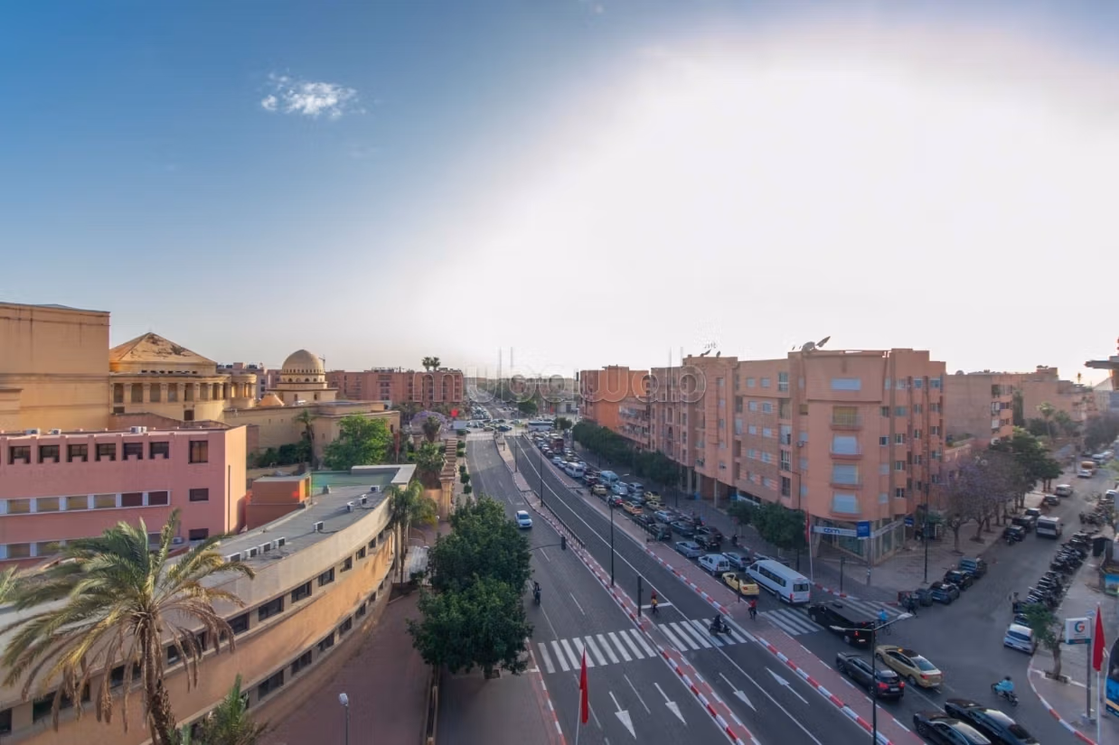 Location d'un appartement à Guéliz En Plein Centre