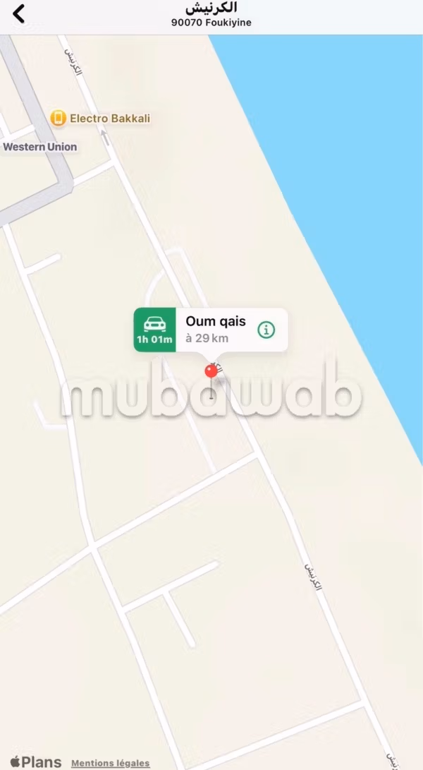 Appartamento in affitto a Ouad Laou 1 Stanza. Ben arredato