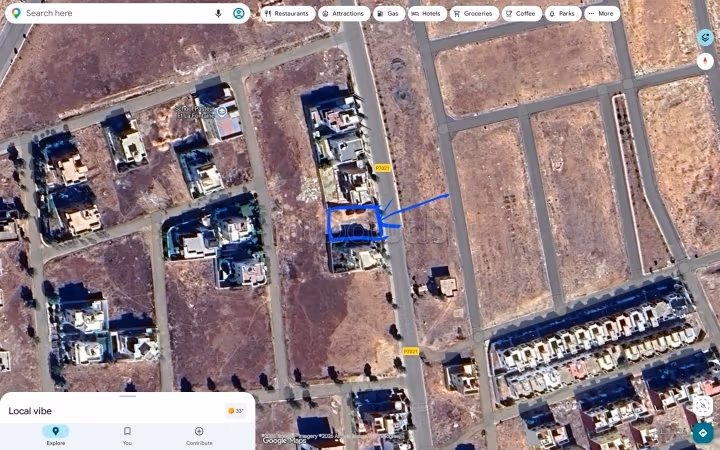 TERRENO VILLA 626 m2 R1cave, Riad Toulal Meknes