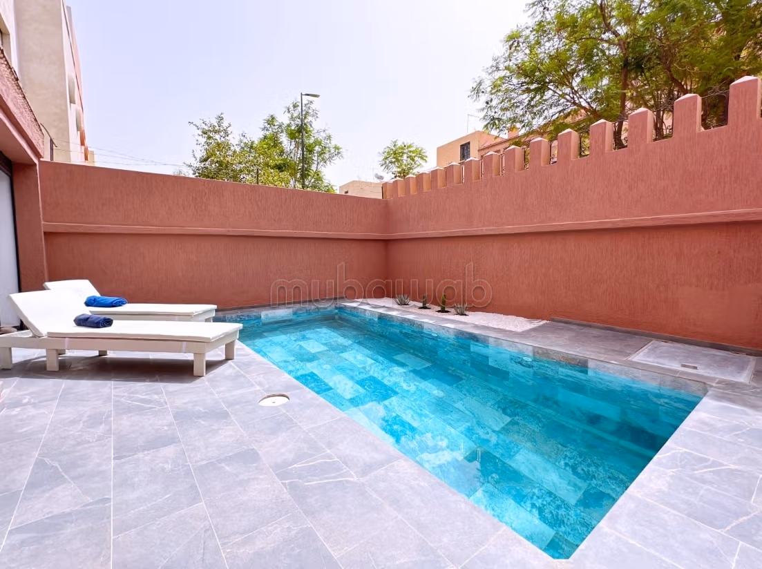 Maison meublée avec piscine privée