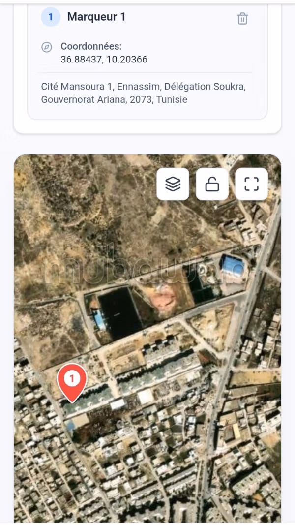 Appartement S2 neuf à louer – Résidence Saba