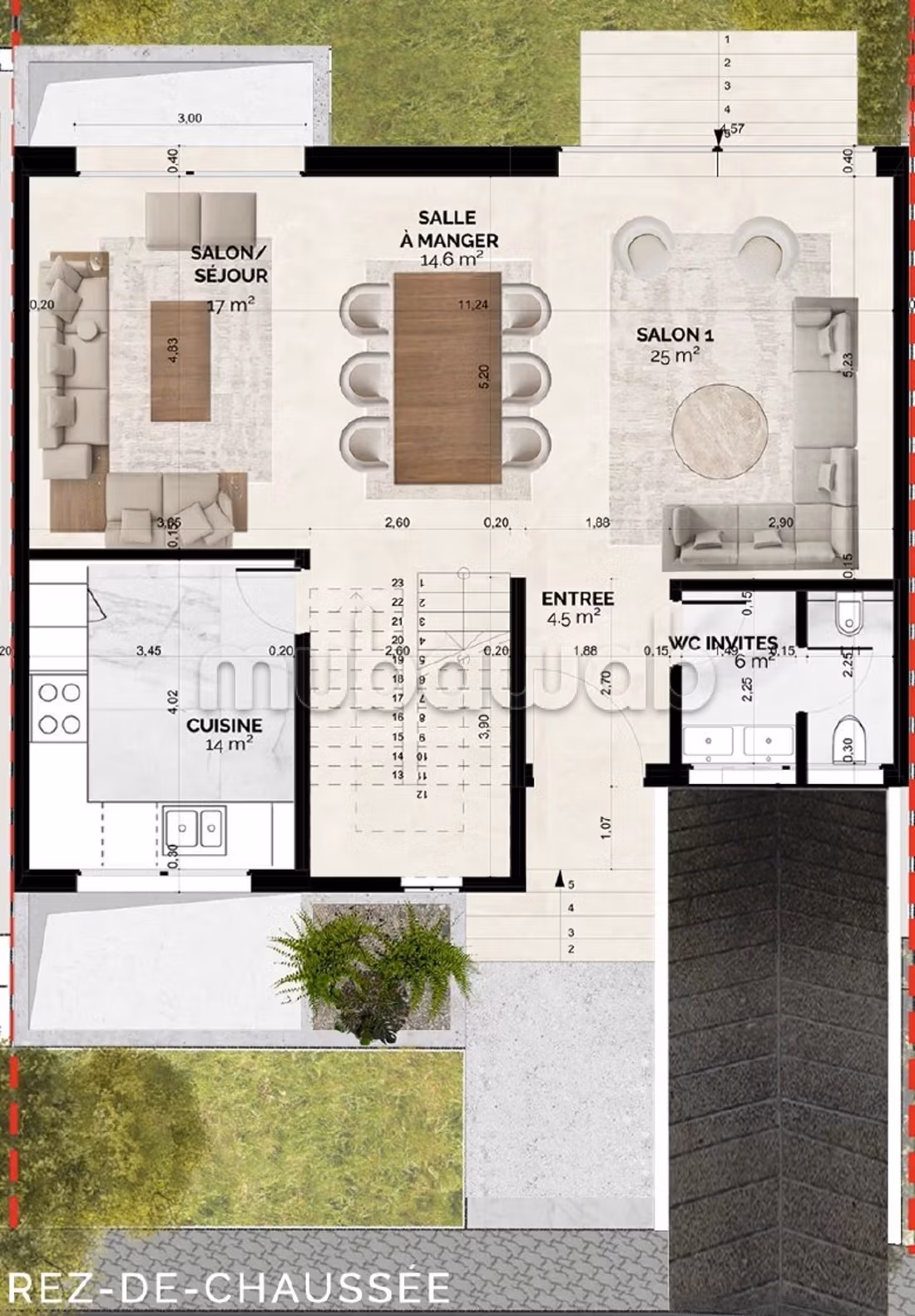 Secure luxury villa residence on the Achakar road Delivery end of 2028