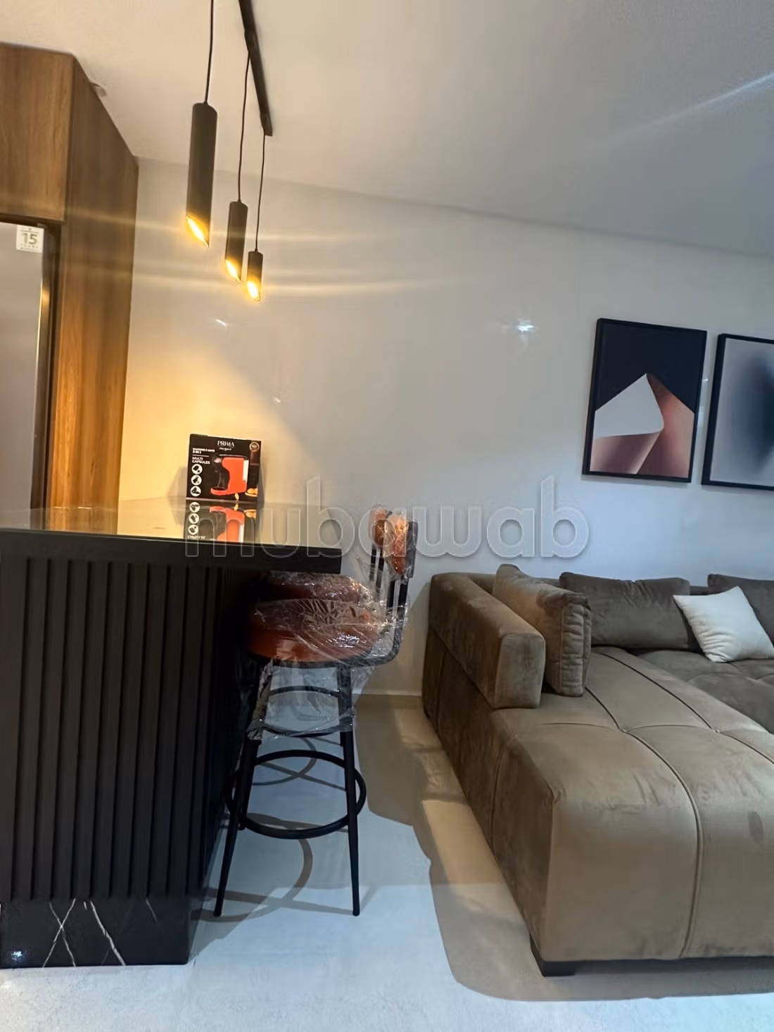 Appartement meublé à louer à Roche Noir. 
1 pièce — 2