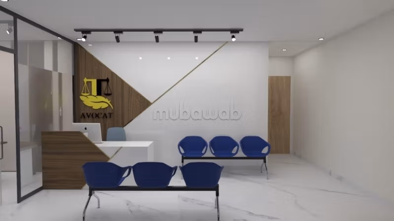 Uffici in affitto a Dar Bouazza. Superficie 40 m². Servizio di portineria e aria condizionata