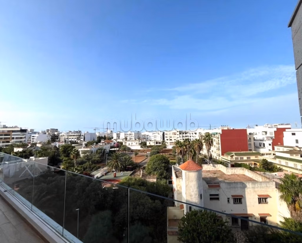 Apartment terrace without overlooking