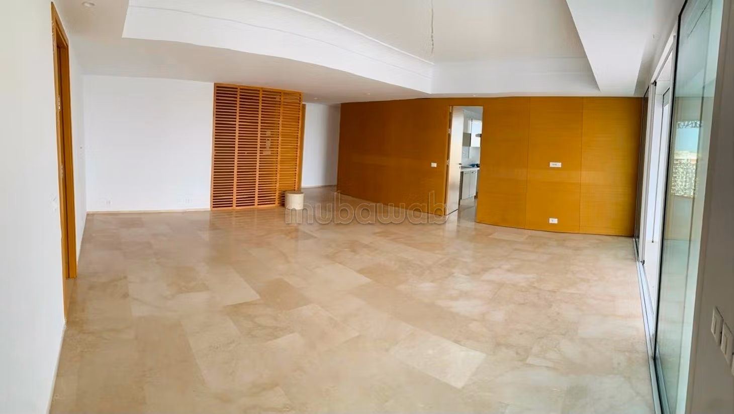 Louez cet appartement à Casablanca Finance City. 4 grandes pièces. Air conditionné et cheminée — 6
