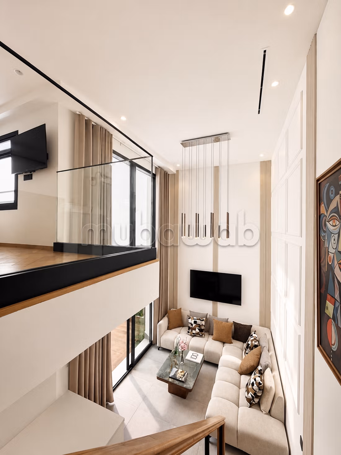 Hartstocht in Gauthier, Uitzonderlijk gemeubelde Loft – 70 m²