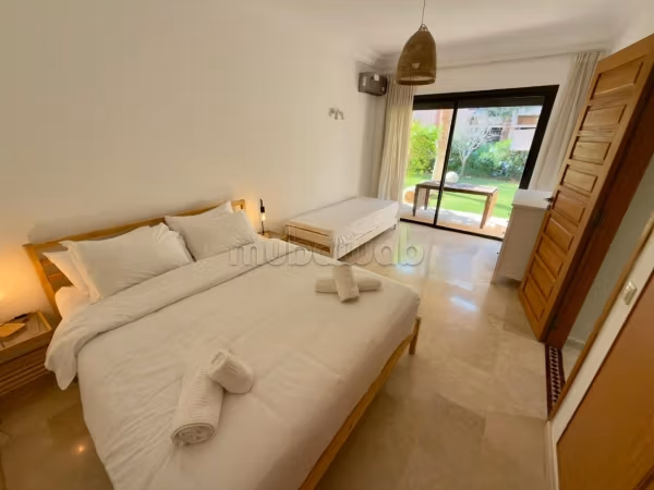 F2 Apartment with garden in the Palmeraie