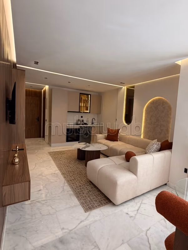 Très bel appartement en location à Les Hôpitaux. 1 chambre. Bien meublé