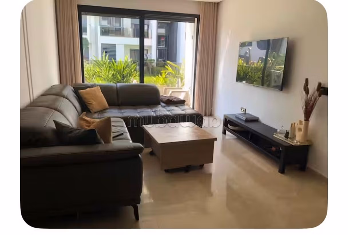Prestigieuze gemeubileerde duplex Bouskoura Groene Stad