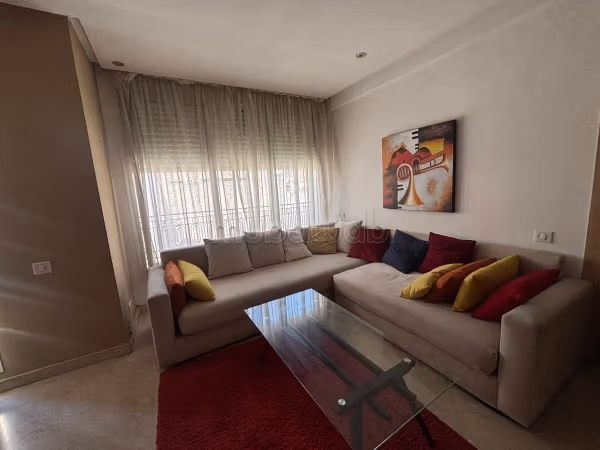 Very nice apartment for rent in Maârif.
Large area 50 m².
Well decorated