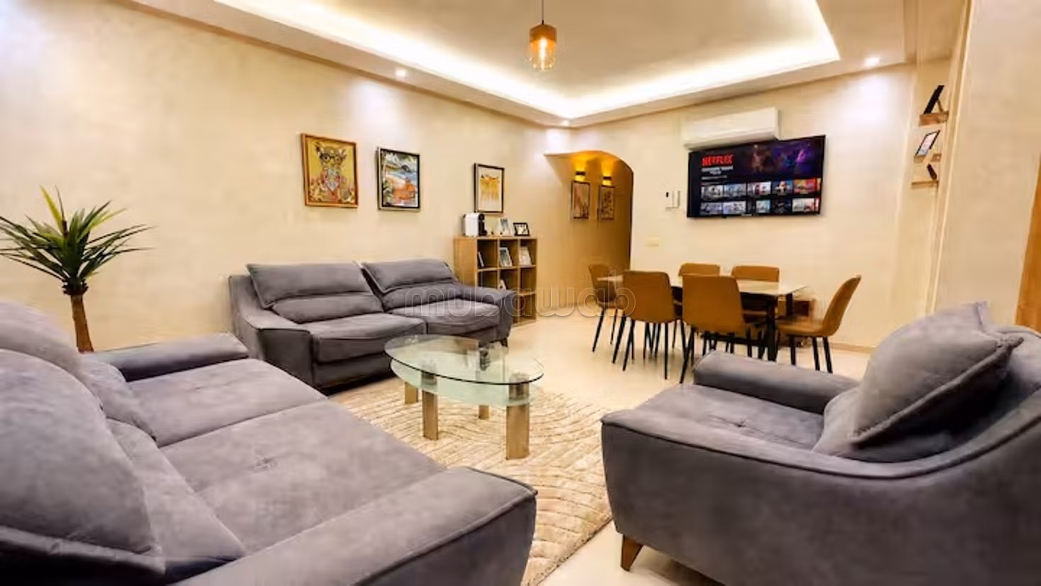 Magnifique Duplex Meublé Rénové Residence Targa — 2