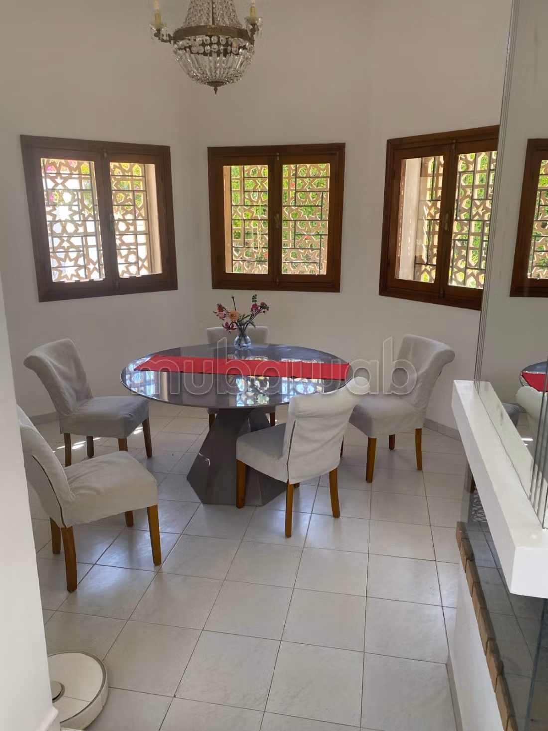 Location villa meublée avec piscine Hay Riad Rabat