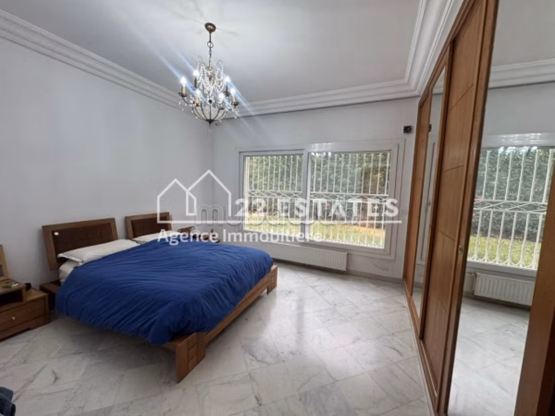 Rez de chaussée de villa S2 avec jardin à Sidi Bou Said